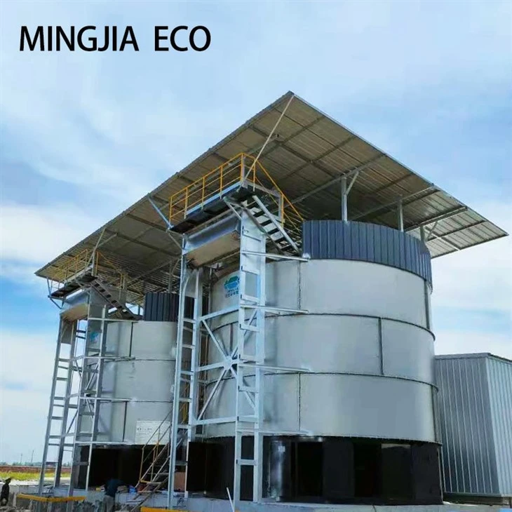 Aerobic Fermentation Tank For Pig Manure Cow Dung Food Waste Organic Fertilizer Production high quality