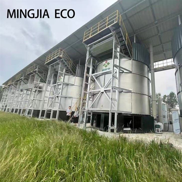 Commercial Organic Waste Fermenter For Layer Manure / Broiler Litter / Hog Slurry Aerobic Treatment suppliers