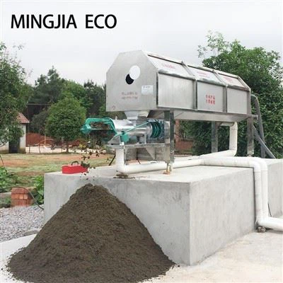 Цилиндров екран твърд течен сепаратор