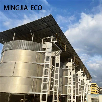 Резервоар за компост на селскостопански отпадъци